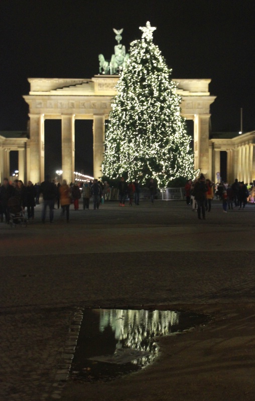 Berlin: a Christmas tree