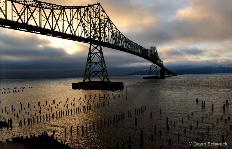 Sunset Bridge  - ID: 14797505 © Dawn Schwack