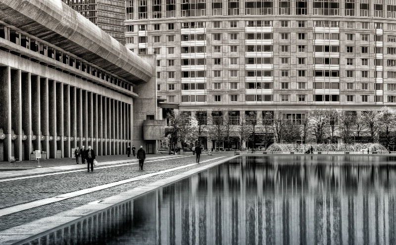 Plaza and Reflecting Pool