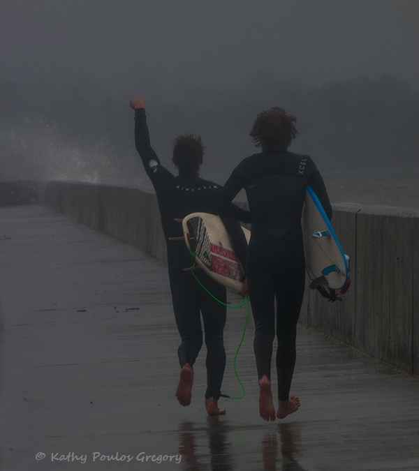 Stoked by the surf