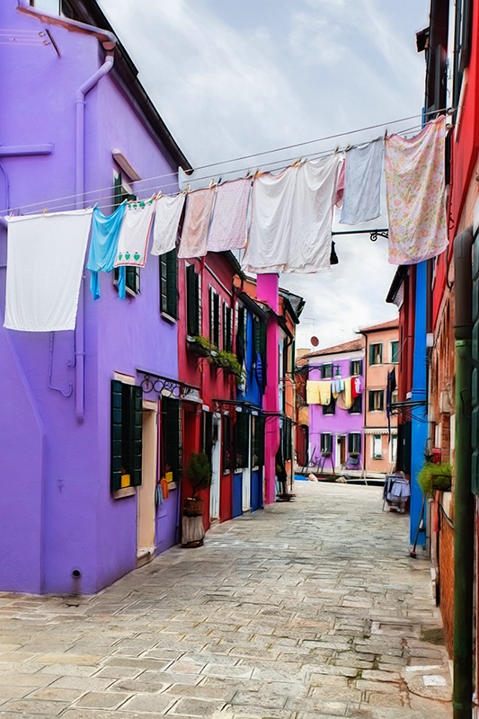 Colors and Laundry of Burano