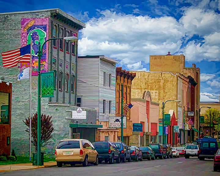 Colorful Downtown