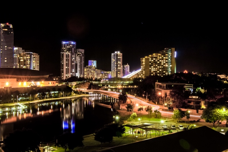 Gold Coast City By Night