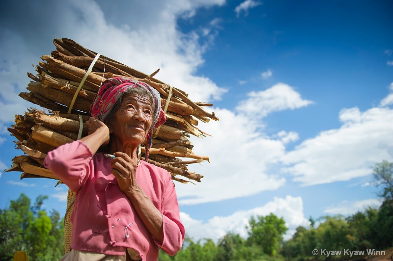 The Old Woman from Myanmar