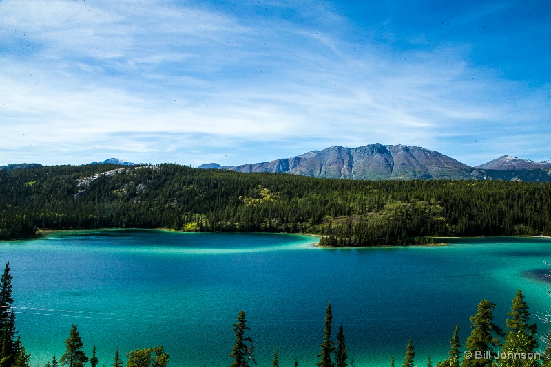 View of Emerald Lake in Canada
