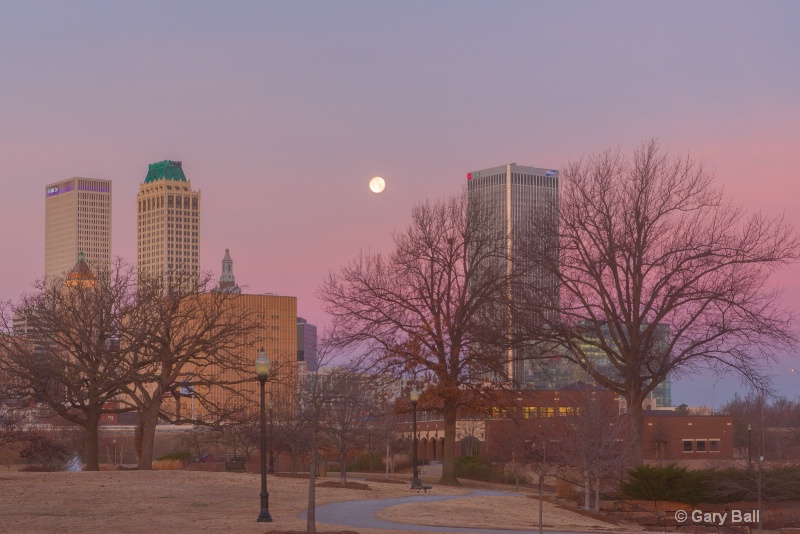 Downtown Tulsa from Centennial Park