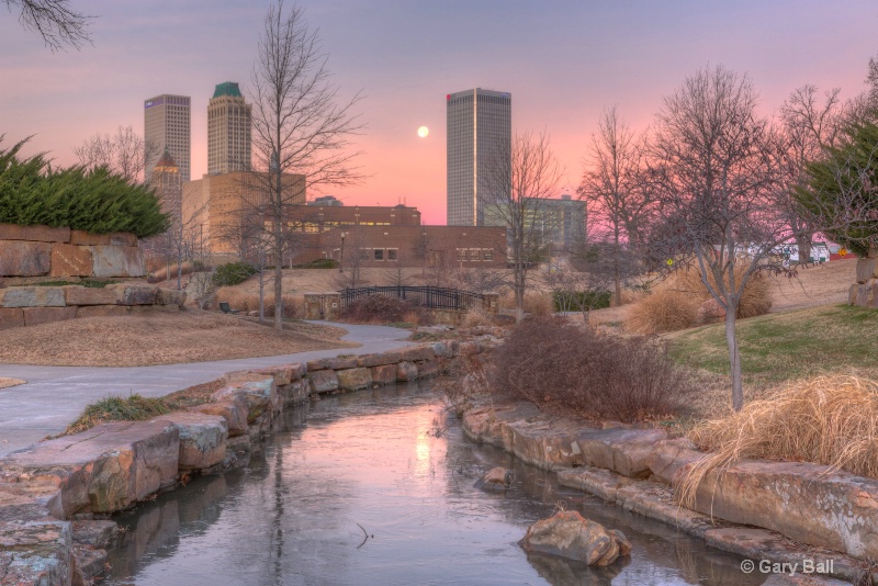 Downtown Tulsa from Centennial Park