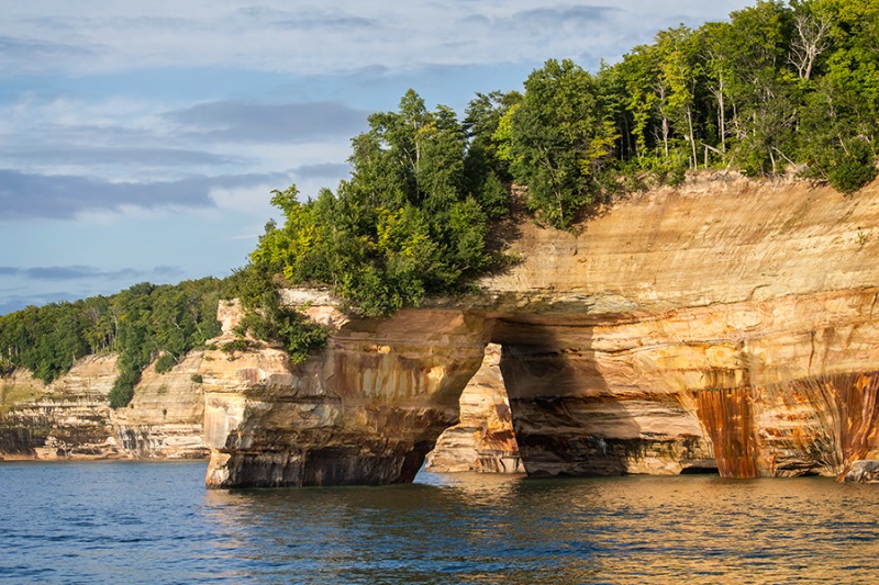 Pictured Rocks Arch 
