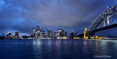 Sydney Harbour Blue Hour
