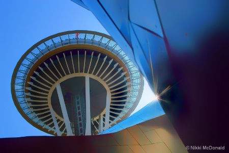 Space Needle from EMP Museum