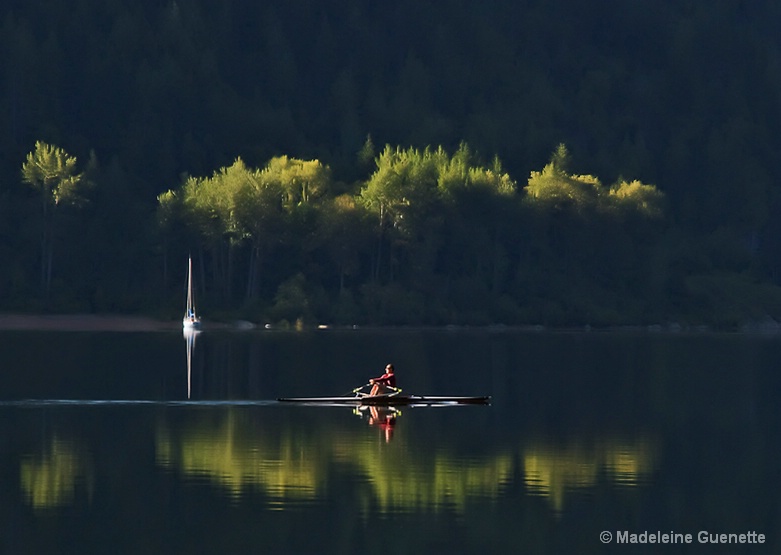 Morning rowing