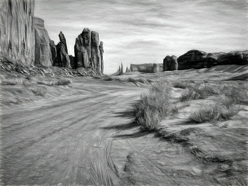 A Drive Through Monument Valley