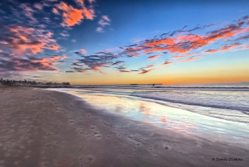 A Beach Sunset