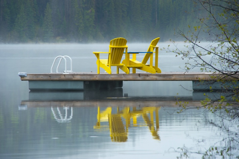 the yellow chairs -    larry citra - ID: 14814488 © Larry J. Citra