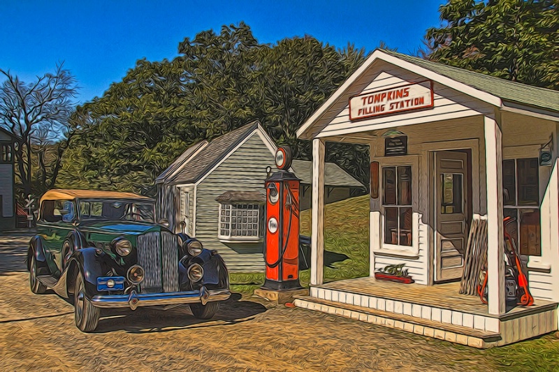 Yesteryear Filling Station      