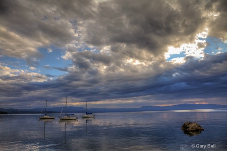 Boats on a Cloudy Morning