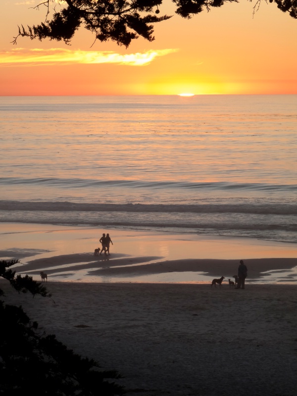 South Carmel Beach — Sunset 2