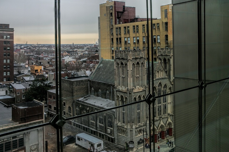 View From Kimmel Center