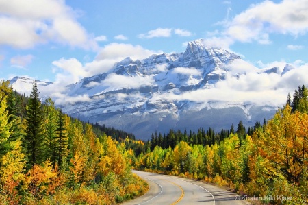 Driving Towards The Rockies