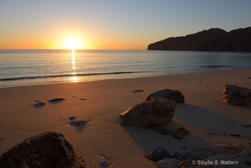 Zighy Bay, Oman, at sunrise - ID: 14825132 © Sibylle G. Mattern