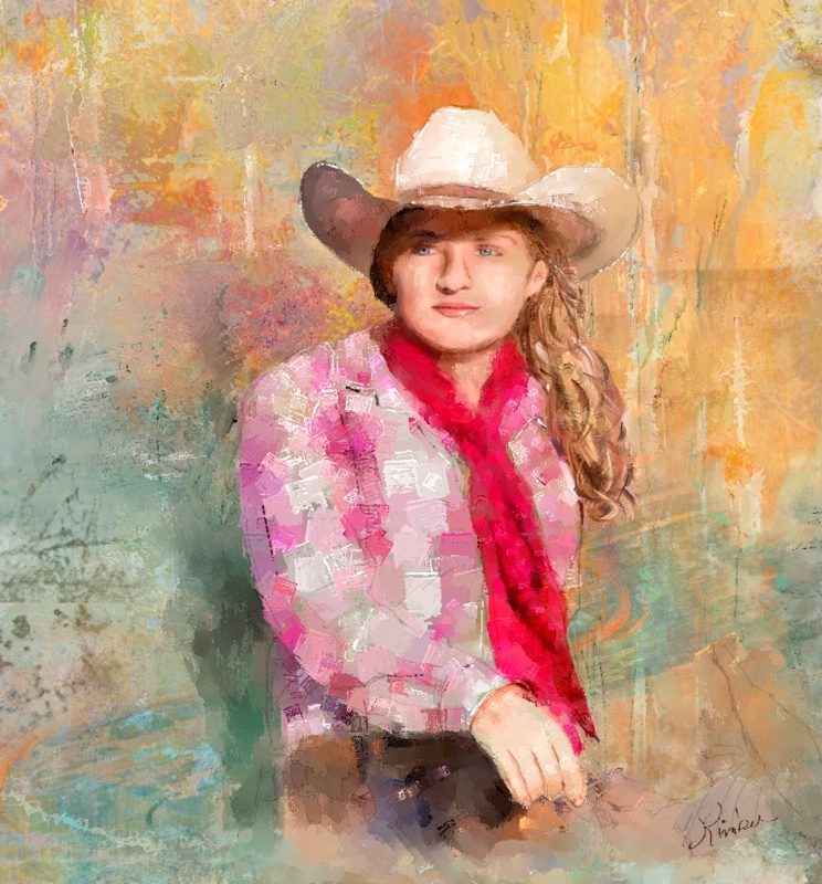 Portrait of a Cowgirl