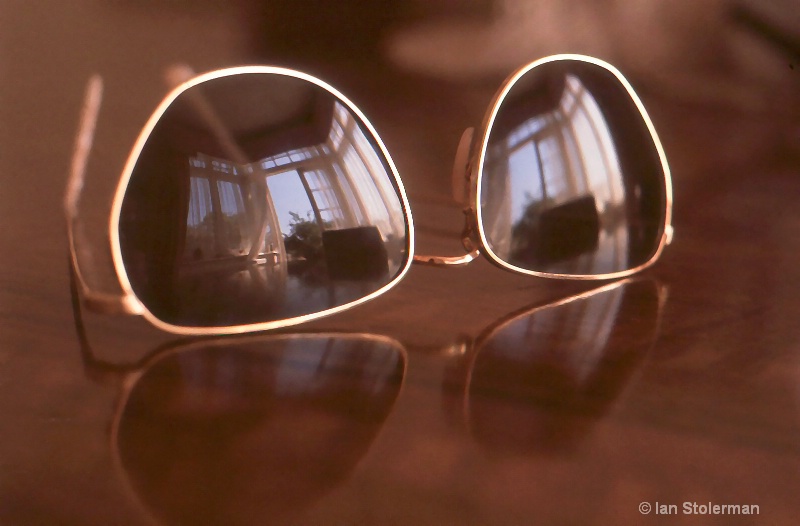 Reflections in sunglasses