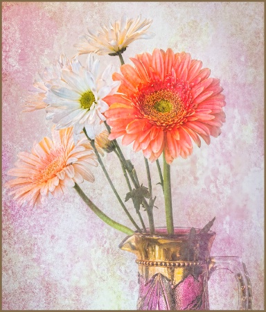 Grandmother's Vase With Flowers 