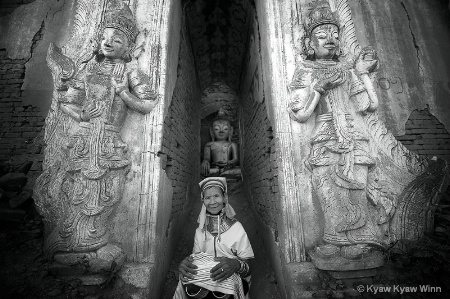 Padaung Woman From Myanmar