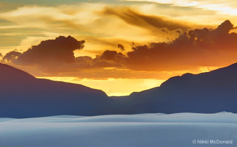 White Sands Sunset #3