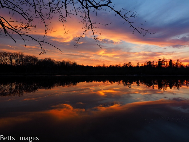 River Sunset