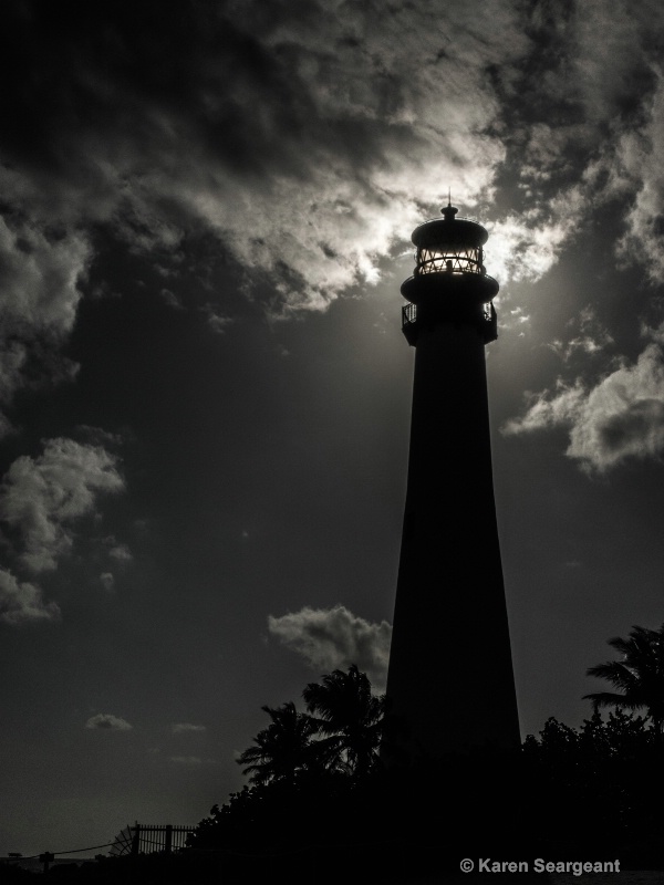Moonlit Lighthouse