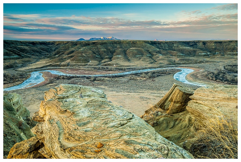 Milk River & Sweet Grass Hills, 3 Stop Rev Grad - ID: 14835822 © Jim D. Knelson