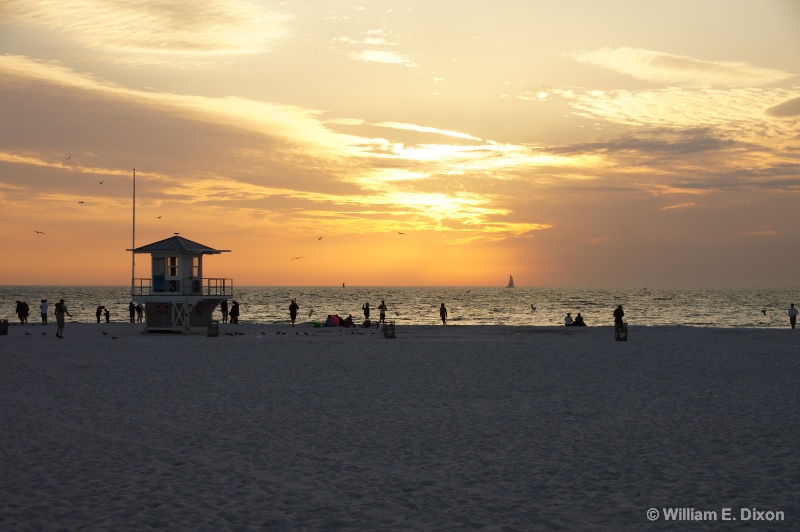 CLEARWATER BEACH SUNSET