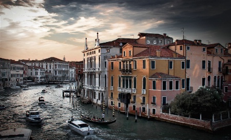 Sunset in Venice