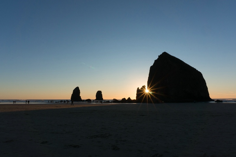 Sunset in Cannon Beach
