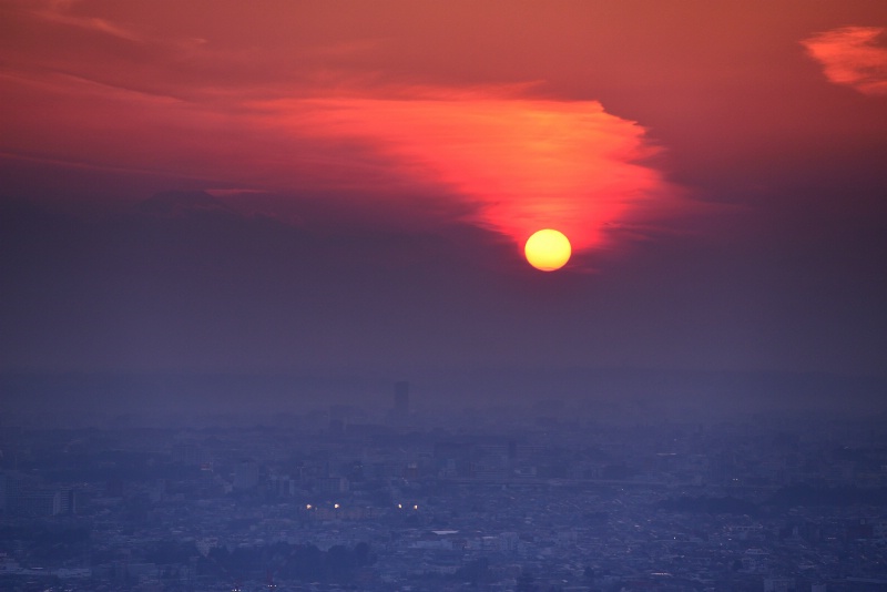 Tokyo sunset