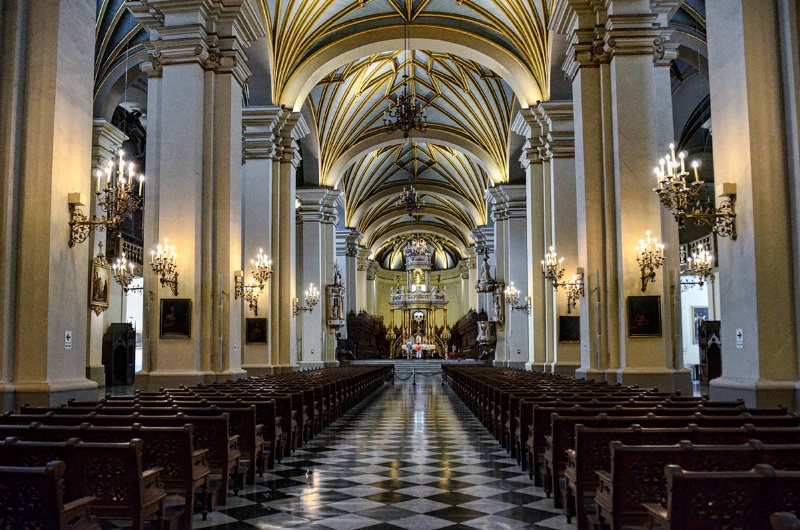 In Lima Cathedral