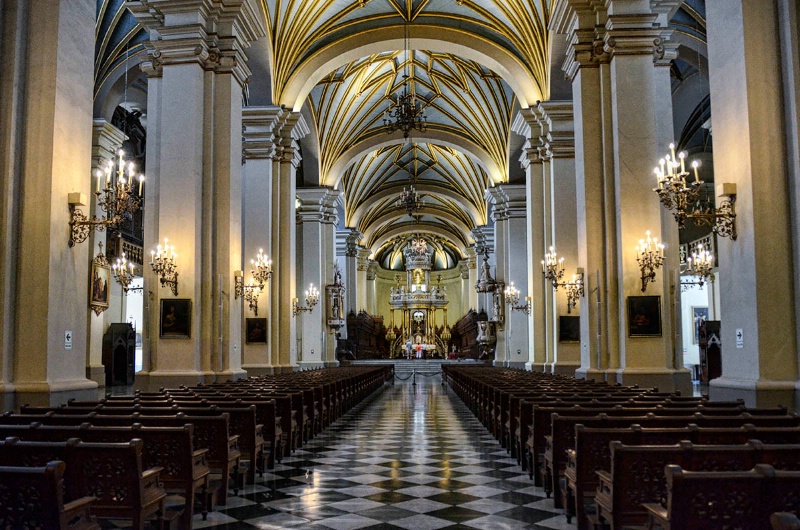 In Lima Cathedral
