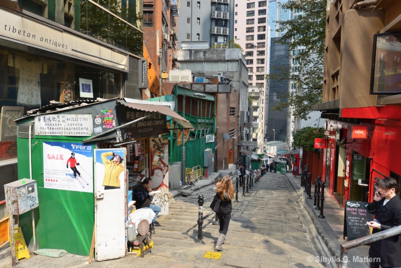 street scene, Hongkong - ID: 14840147 © Sibylle G. Mattern