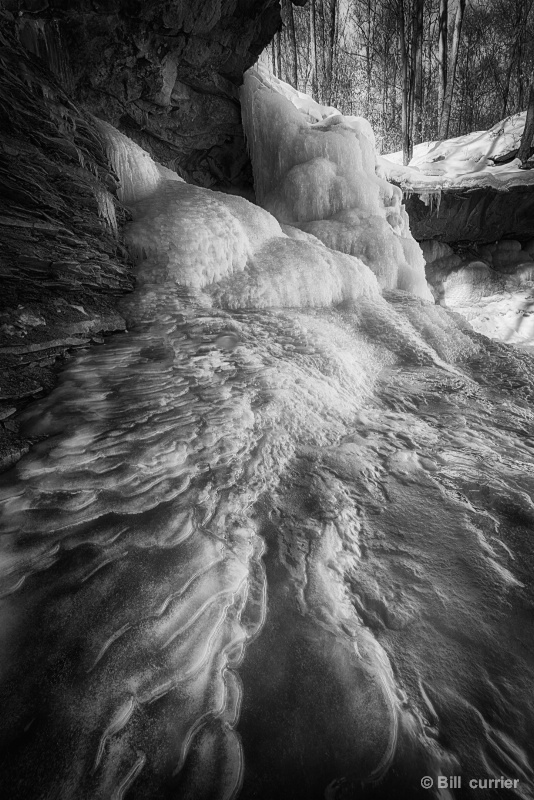 Frozen Falls - CVNP Blue Hen Falls