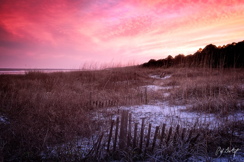 Color Over The Dunes