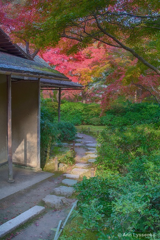 Path by a Hut