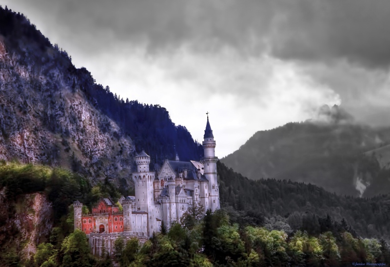 Dreamy Castle Scenery