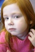 little red haired...