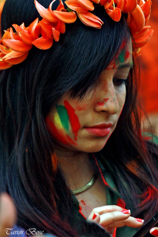 Coloured Face (Festival of Colours).
