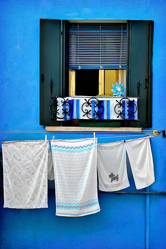 Wash Day in Burano