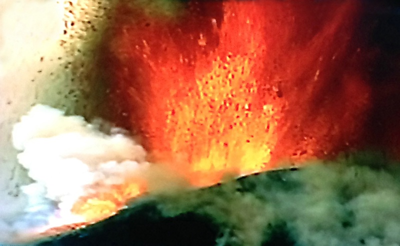 Volcano Erupting