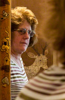 Self Portrait in a Mirror II