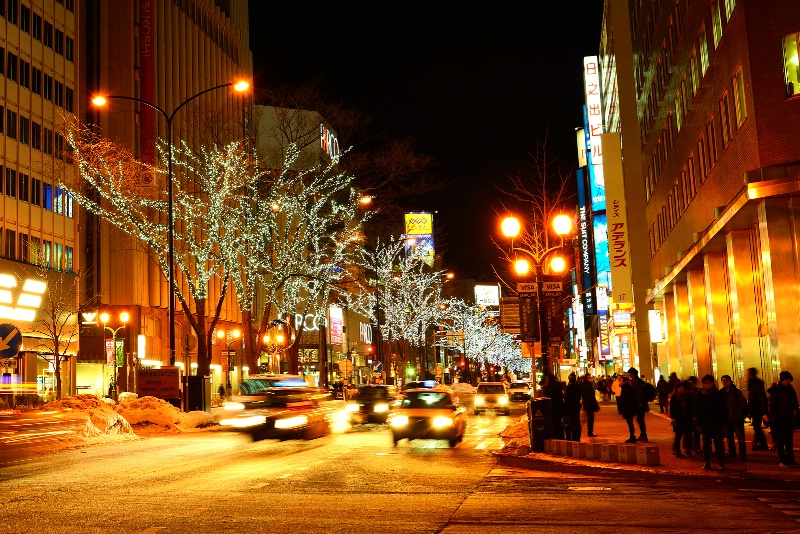 Winter in Sapporo 