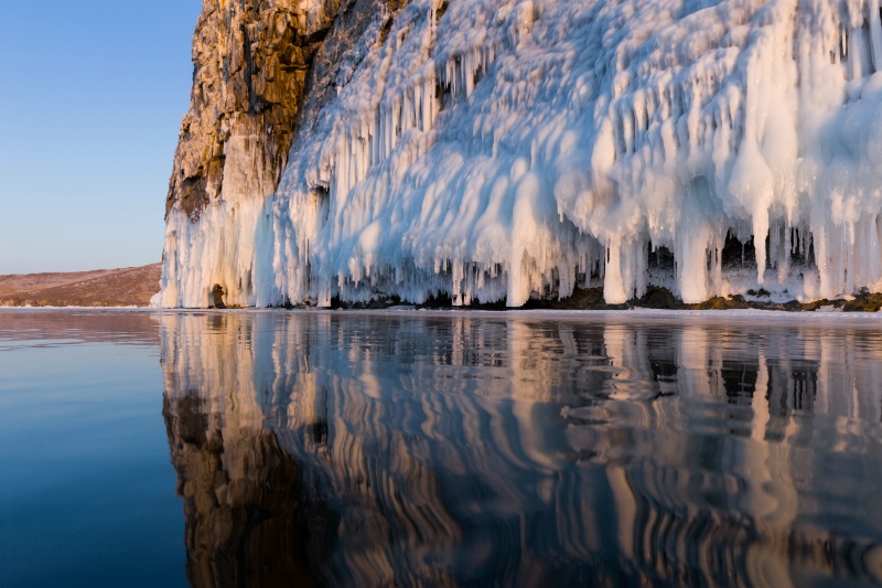 Baikal Lake in winter